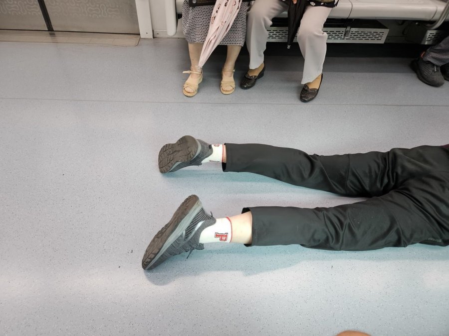 1호선 앵벌이 근황