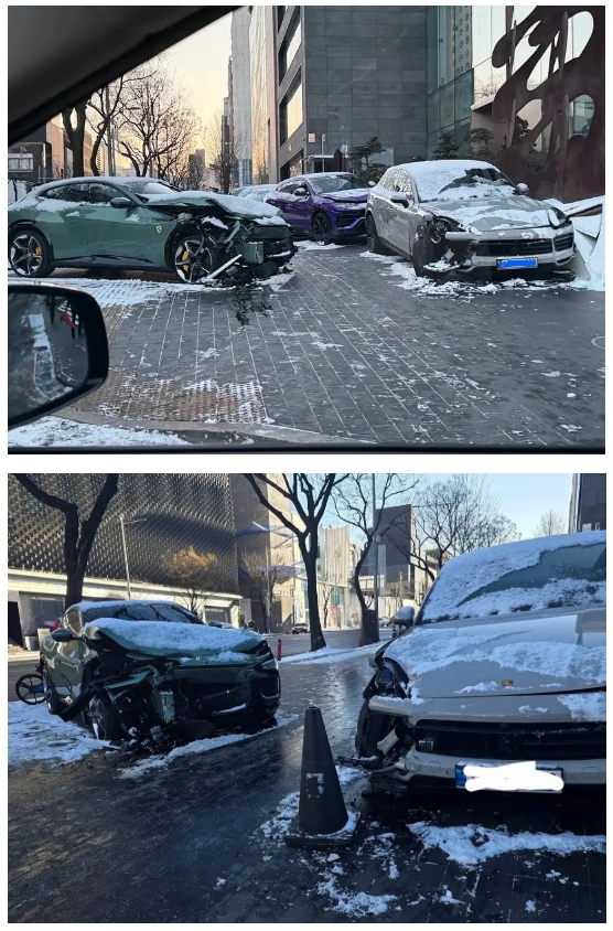 오늘 청담동 교통사고 ㄷㄷ