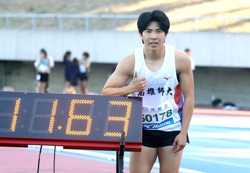 화제의 대만 여자 육상선수