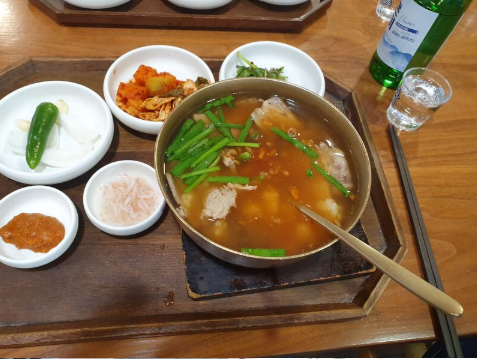 국밥에 소주