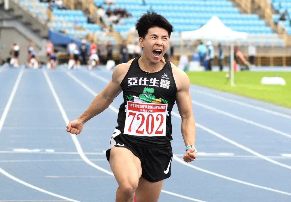 화제의 대만 여자 육상선수