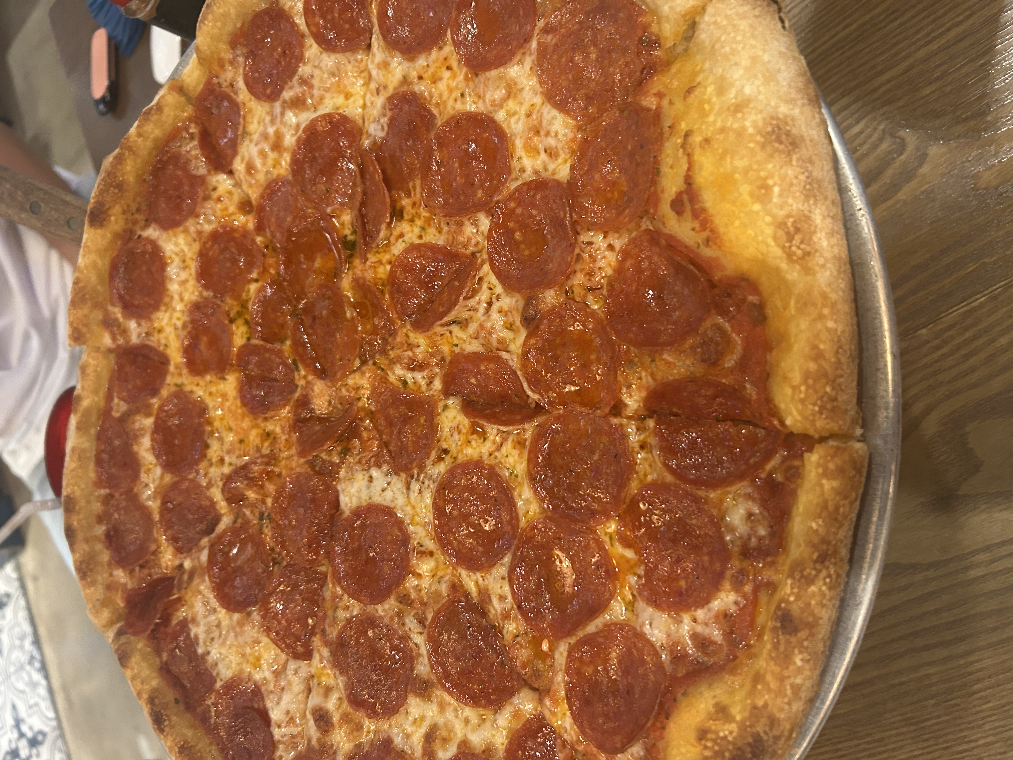 페퍼로니 피자 냠냠 쩝쩝