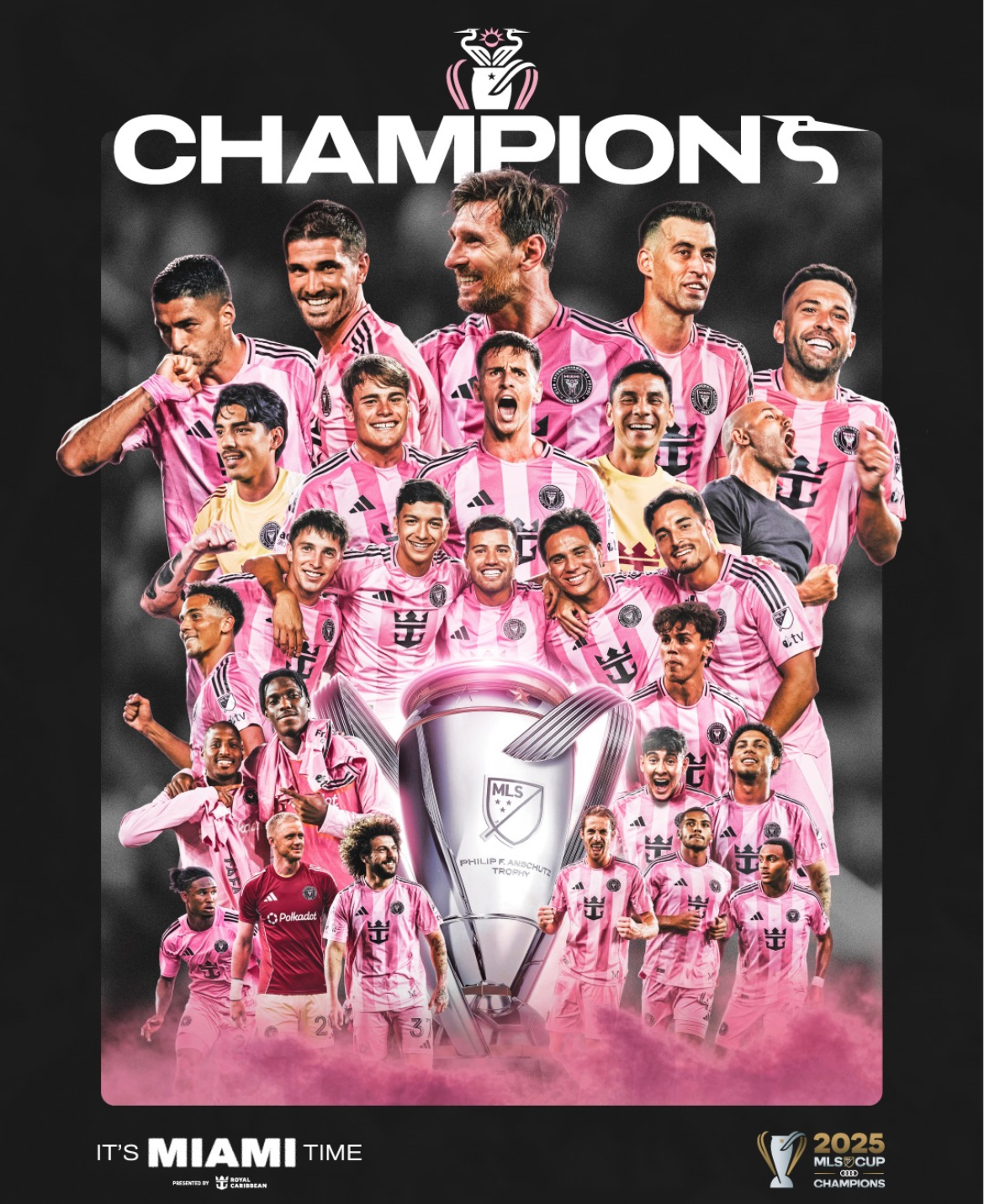 마이애미 리그컵 우승 메시멋있다잉