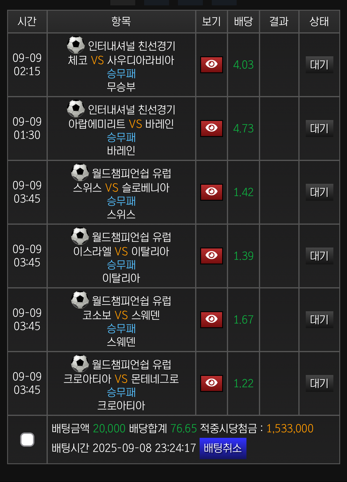 또 당첨 가보즈아 ㅋㅋㅋ 국대 ㄱㄱ