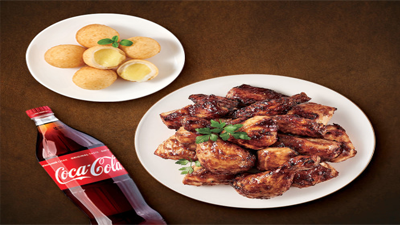 [굽네치킨] 갈비천왕+모짜치즈볼+콜라1.25L