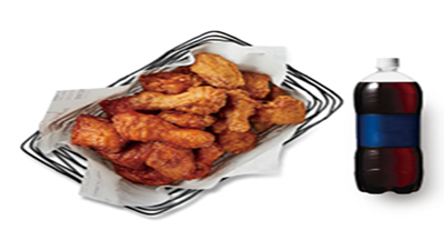 [교촌치킨] 반반 한마리+콜라