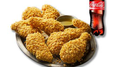 [BBQ] 황금올리브치킨+콜라