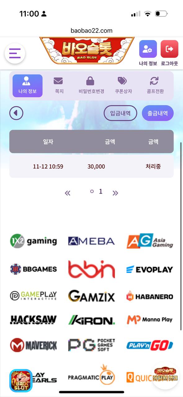 바오슬롯 가입만해도 쿠폰주네용
